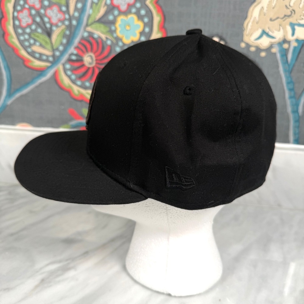 Harley-Davidson New Era 59FIFTY Fitted Hat Black Willie G Skull Cap Sz 7 Men XS - Picture 3 of 11